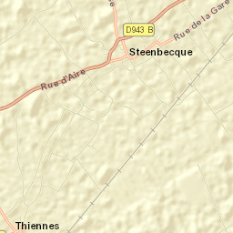Steenbecque Street Map