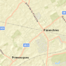 Prémesques Street Map