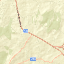 Braine-le-Château Street Map