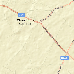 Chaumont-Gistoux Street Map