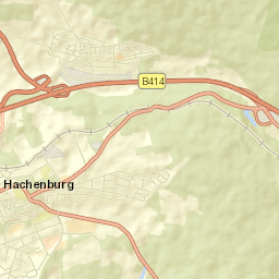 Hachenburg Street Map