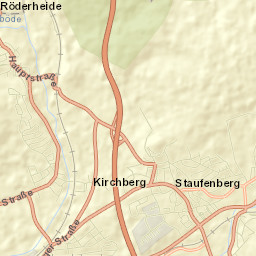 Staufenberg Street Map