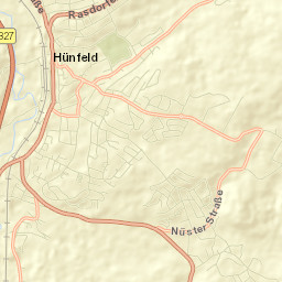 Hünfeld Street Map