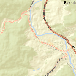 Wasungen Street Map
