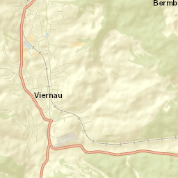 Viernau Street Map