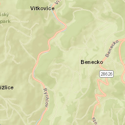 Benecko Street Map