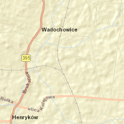 Henryków Street Map