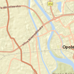 Opole Street Map