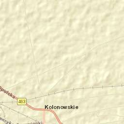 Kolonowskie Street Map
