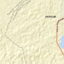 Jastrząb Street Map