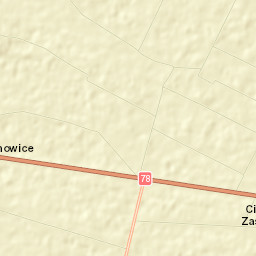 Powiat jędrzejowski Street Map