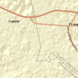 Frampol Street Map