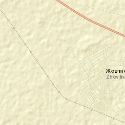 Blahodatne Street Map