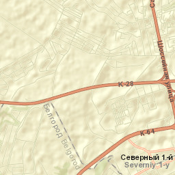 Severnyy Street Map