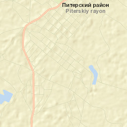 Piterka Street Map