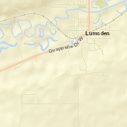 Lumsden Street Map