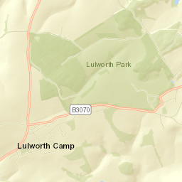 B3070, Wareham, Dorset BH20, UK Street Map