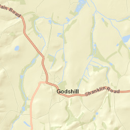 Godshill Street Map