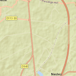 Nesles Street Map