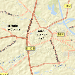 Aire-sur-la-Lys Street Map