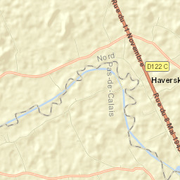 Haverskerque Street Map