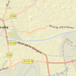 Merville Street Map