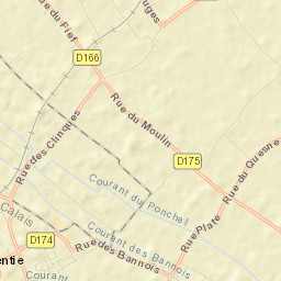 Laventie Street Map