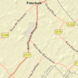 Fleurbaix Street Map