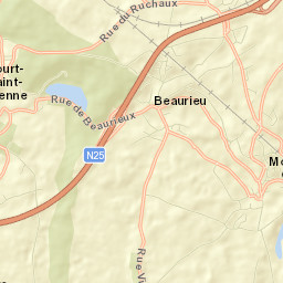 Mont-Saint-Guibert Street Map