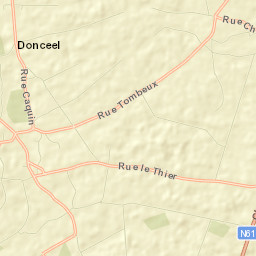 Donceel Street Map