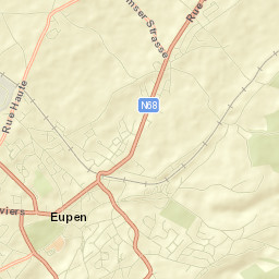 Eupen Street Map