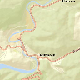 Heimbach Street Map