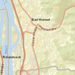 Bad Honnef Street Map