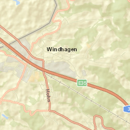 Windhagen Street Map