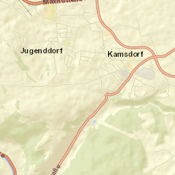 Unterwellenborn Street Map