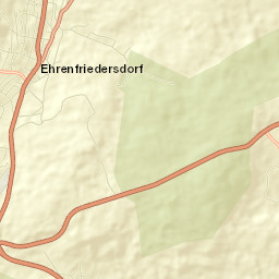 Ehrenfriedersdorf Street Map
