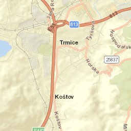 Trmice Street Map