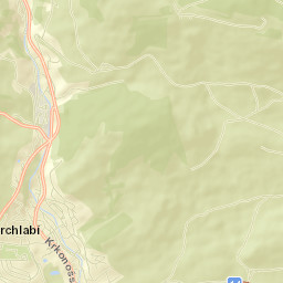 Vrchlabí Street Map