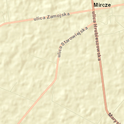 Mircze Street Map