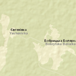 Ievgenivka Street Map