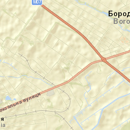 Borodianka Street Map