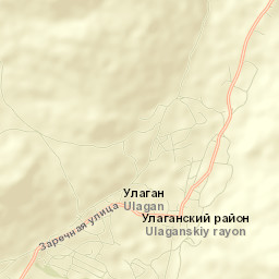 Ust’-Ulagan Street Map