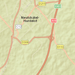 Neufchâtel-Hardelot Street Map
