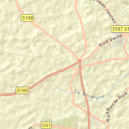 Isbergues Street Map