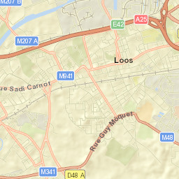 Loos Street Map