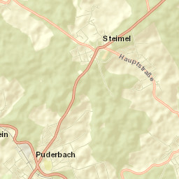 Puderbach Street Map