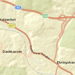 Ehringshausen Street Map