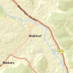 Walldorf Street Map