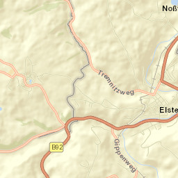 Elsterberg Street Map