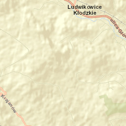 Ludwikowice Kłodzkie Street Map
